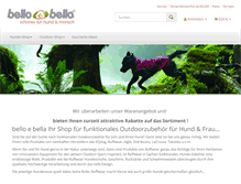 Tablet Screenshot of bello-e-bella.de